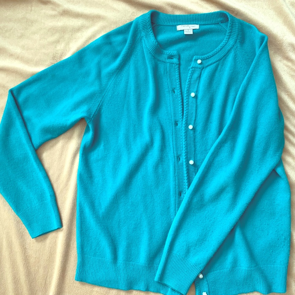 Mercer Street Studio Pearl Button Cardigan